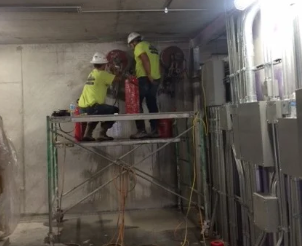 Concrete and asphalt core sampling — test cores and inspections (10)